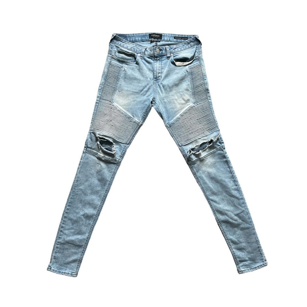 Pacsun Stacked Skinny Jeans